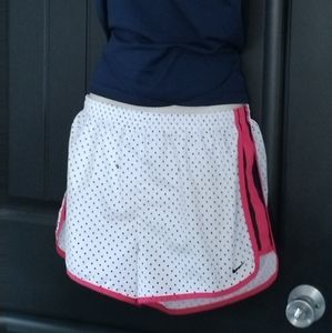 Ladies Nike running shorts Medium polka dot